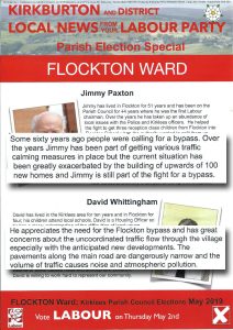 Labour leaflet bypass - flocktonbypass.co.uk